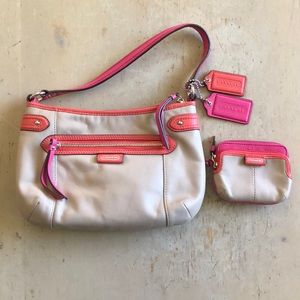 Coach Daisy Spectator Leather Crossbody w/ wallet
